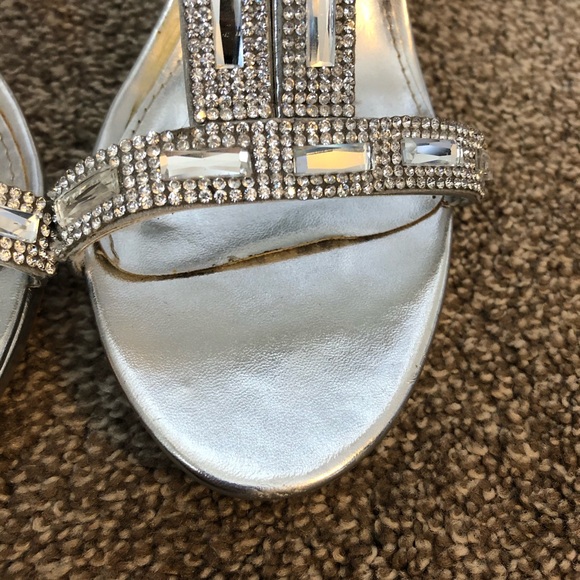 Silver High Heels - Picture 2 of 5